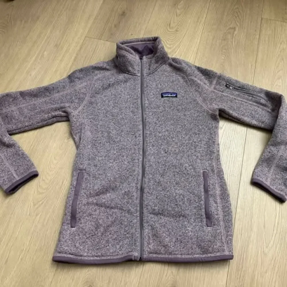 Patagonia Women's Better Sweater Full-Zip Fleece Jacket - Size Small - Purple